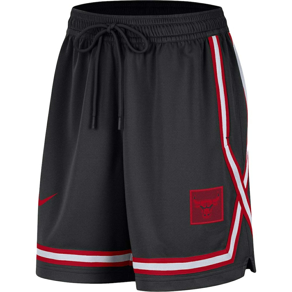 Nike Chicago Bulls Women's Sideline Fly Crossover Performance Shorts Black