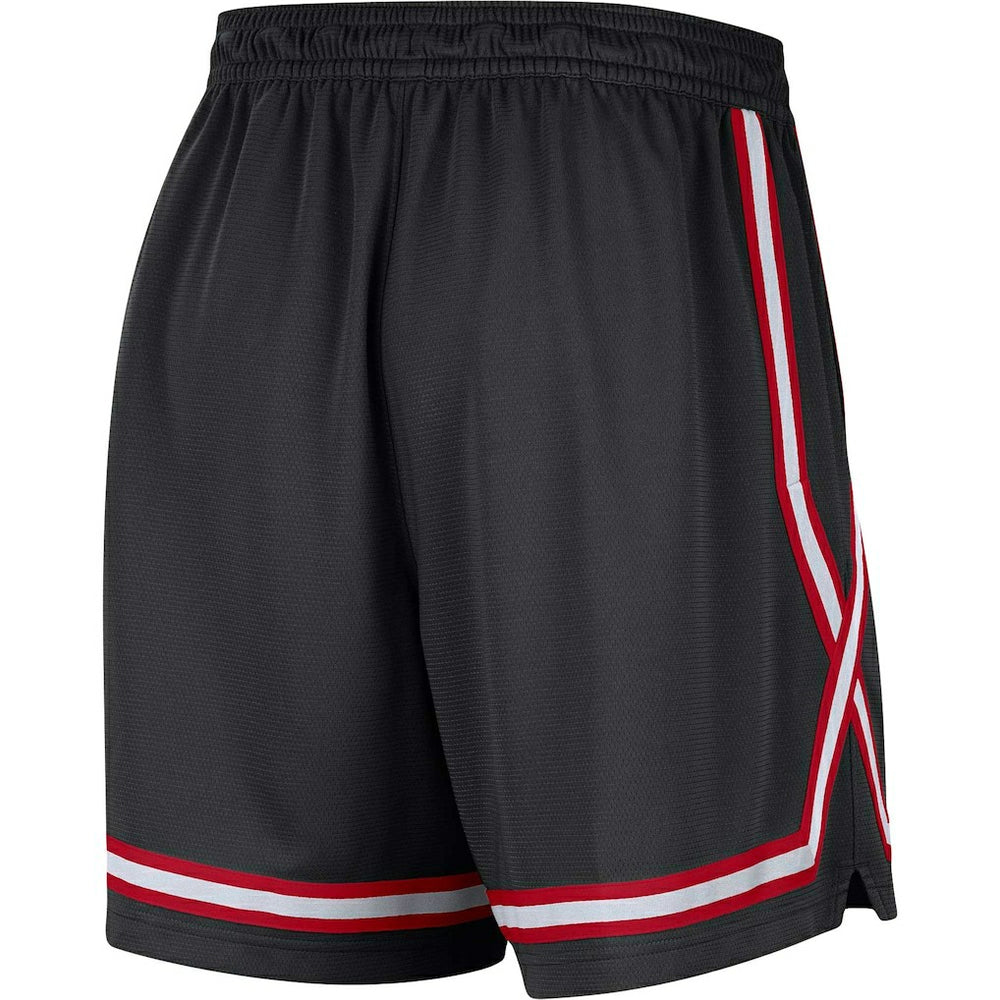 Nike Chicago Bulls Women's Sideline Fly Crossover Performance Shorts Black