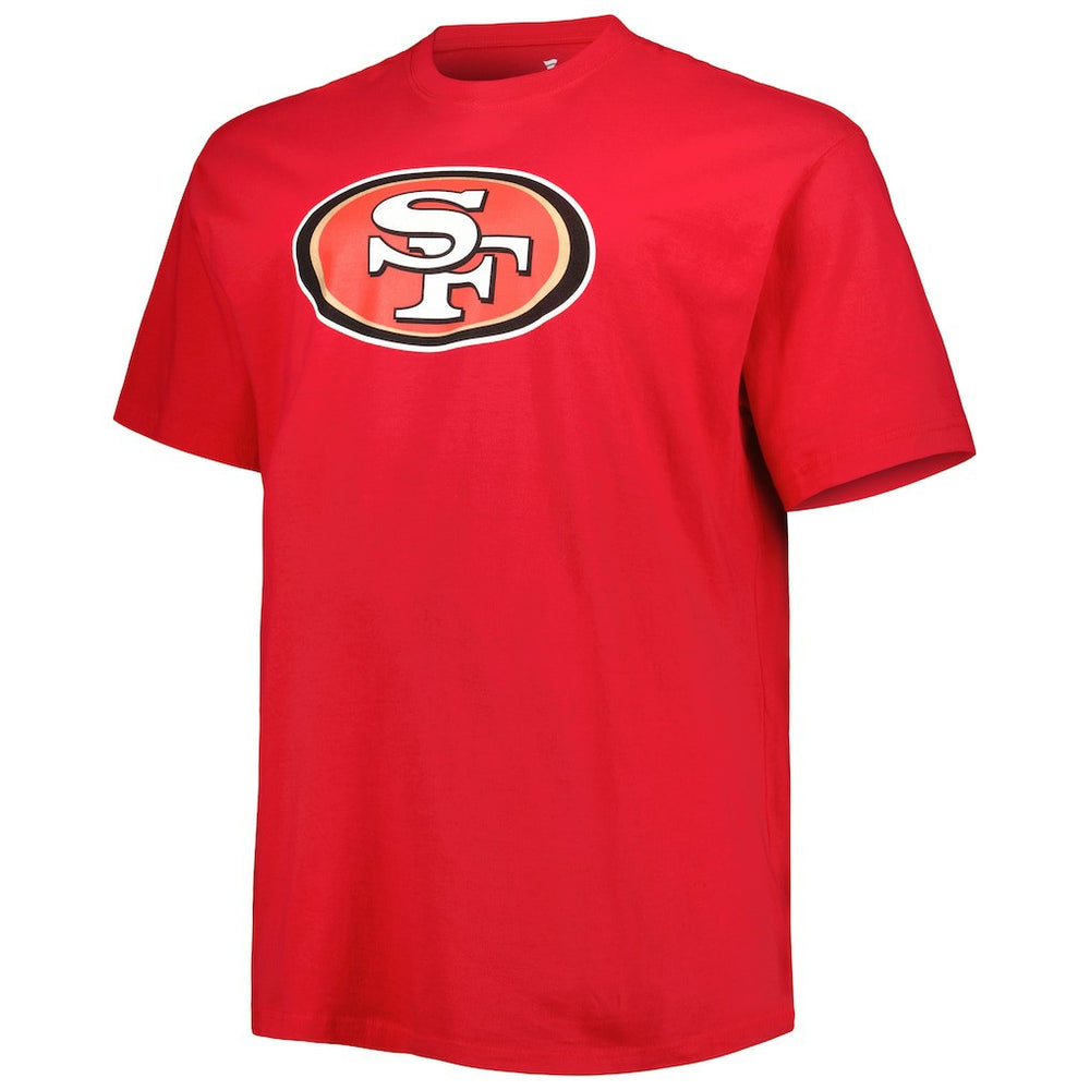 Christian McCaffrey San Francisco 49ers Big & Tall Player Name & Number T-Shirt - Scarlet - Fanatics