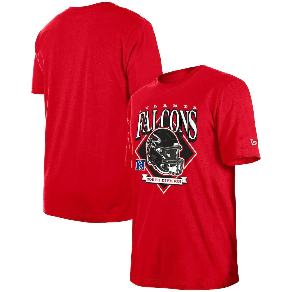 Atlanta Falcons New Era Team Logo T-Shirt - Red - NFL