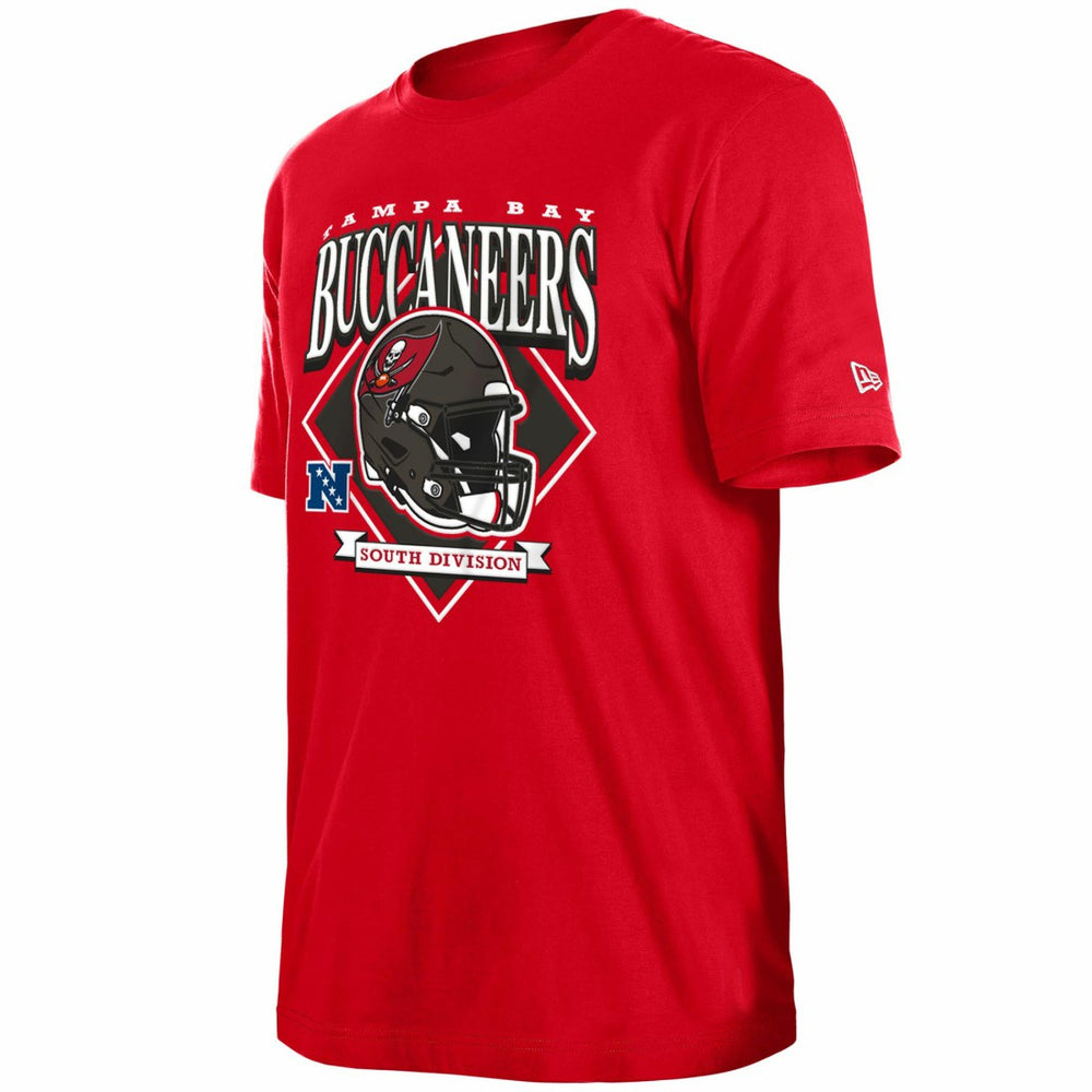 Tampa Bay Buccaneers New Era Team Logo T-Shirt - Red - NFL