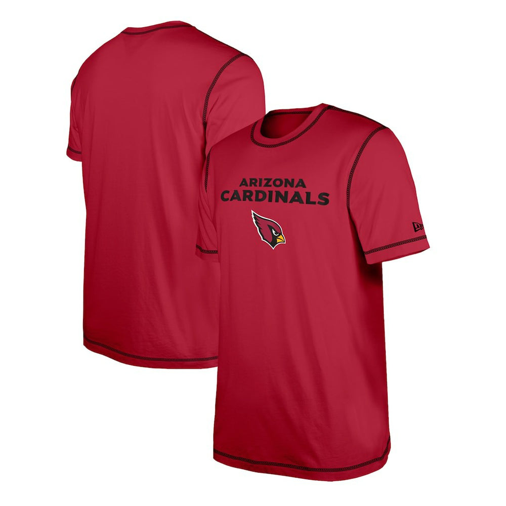 Arizona Cardinals New Era Third Down Puff Print T-Shirt - Cardinal - NFL