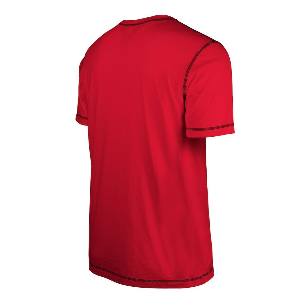 Atlanta Falcons New Era Third Down Puff Print T-Shirt - Red - NFL