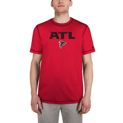 Atlanta Falcons New Era Third Down Puff Print T-Shirt - Red - NFL