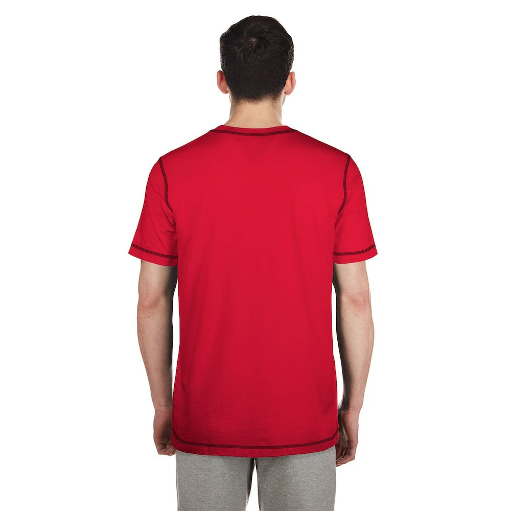 Atlanta Falcons New Era Third Down Puff Print T-Shirt - Red - NFL
