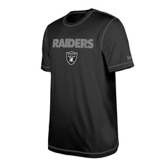 Las Vegas Raiders New Era Third Down Puff Print T-Shirt - Black - NFL
