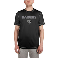 Las Vegas Raiders New Era Third Down Puff Print T-Shirt - Black - NFL