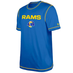 Los Angeles Rams New Era Third Down Puff Print T-Shirt - Royal - NFL