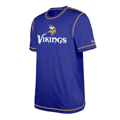 Minnesota Vikings New Era Third Down Puff Print T-Shirt - Purple - NFL