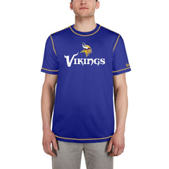 Minnesota Vikings New Era Third Down Puff Print T-Shirt - Purple - NFL