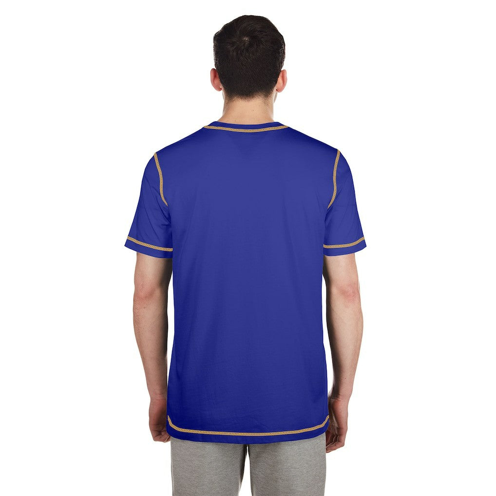Minnesota Vikings New Era Third Down Puff Print T-Shirt - Purple - NFL