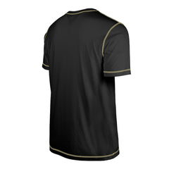 New Orleans Saints New Era Third Down Puff Print T-Shirt - Black - NFL