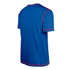 New York Giants New Era Third Down Puff Print T-Shirt - Royal - NFL