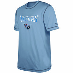 Tennessee Titans New Era Third Down Puff Print T-Shirt - Light Blue - NFL