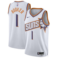 Nike Devin Booker Phoenix Suns Unisex Swingman Jersey Association Edition White