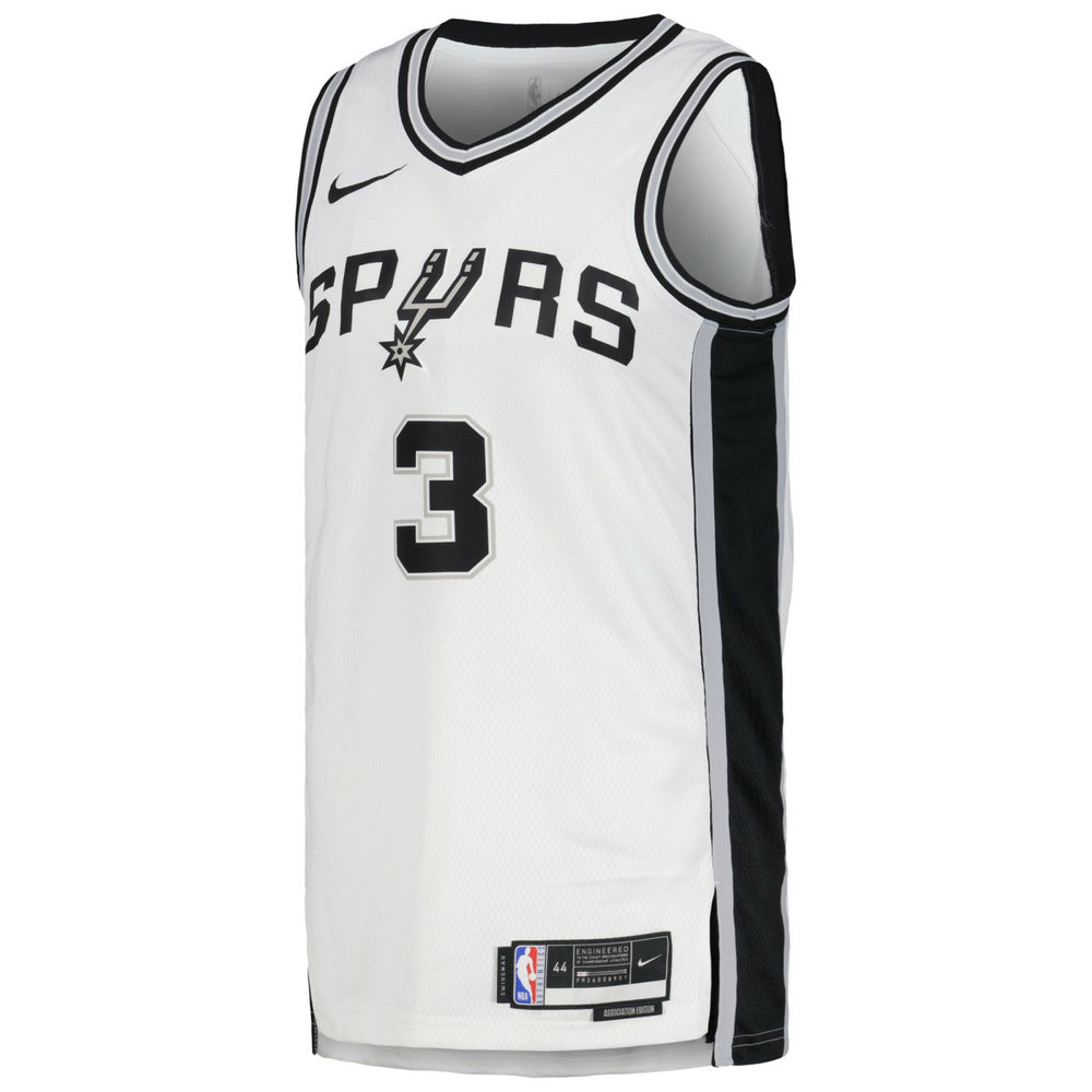 Nike Keldon Johnson San Antonio Spurs Unisex Swingman Jersey Association Edition White