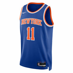 Nike Jalen Brunson New York Knicks Unisex Swingman Jersey Icon Edition Blue