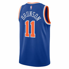 Nike Jalen Brunson New York Knicks Unisex Swingman Jersey Icon Edition Blue