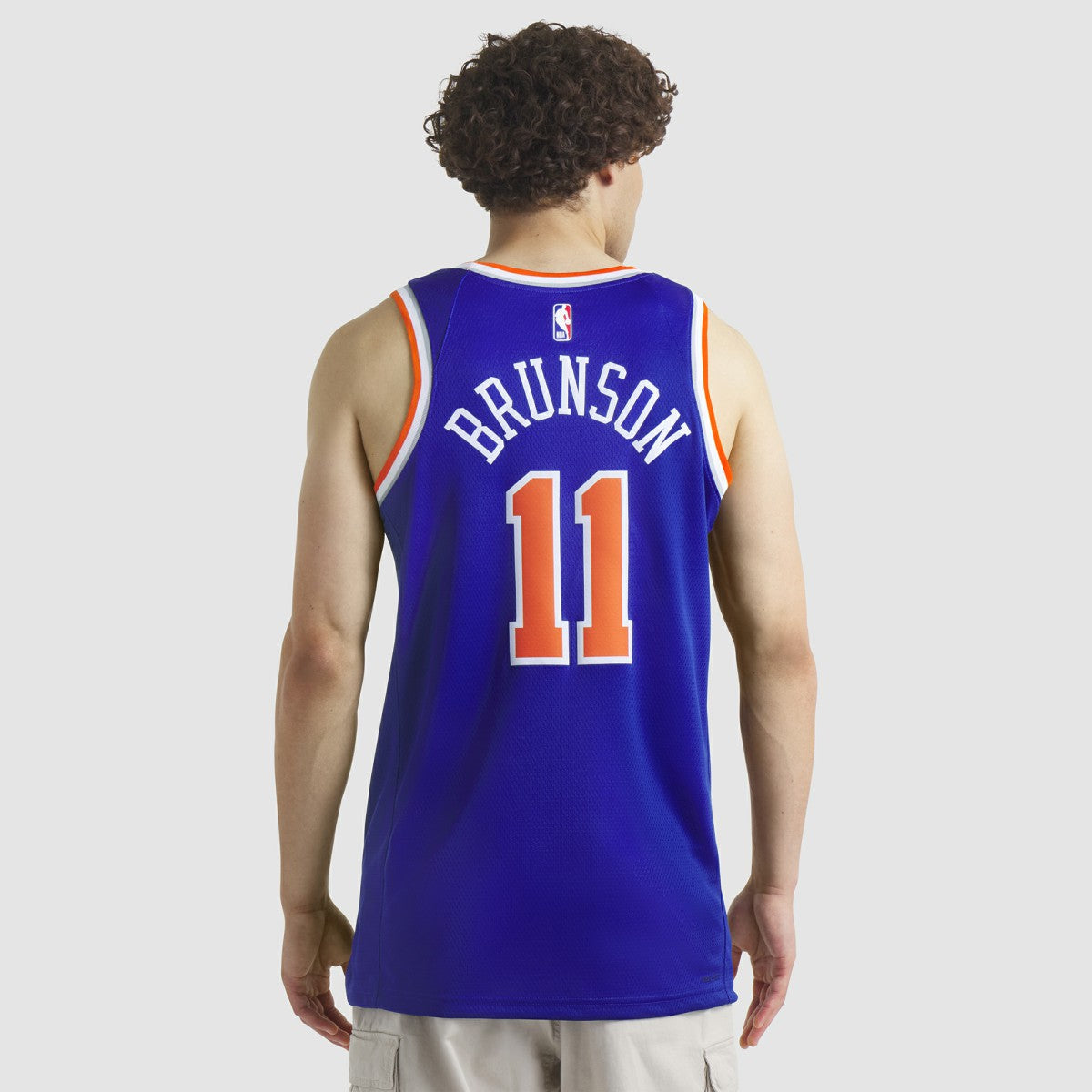 Nike Jalen Brunson New York Knicks Unisex Swingman Jersey Icon Edition Blue
