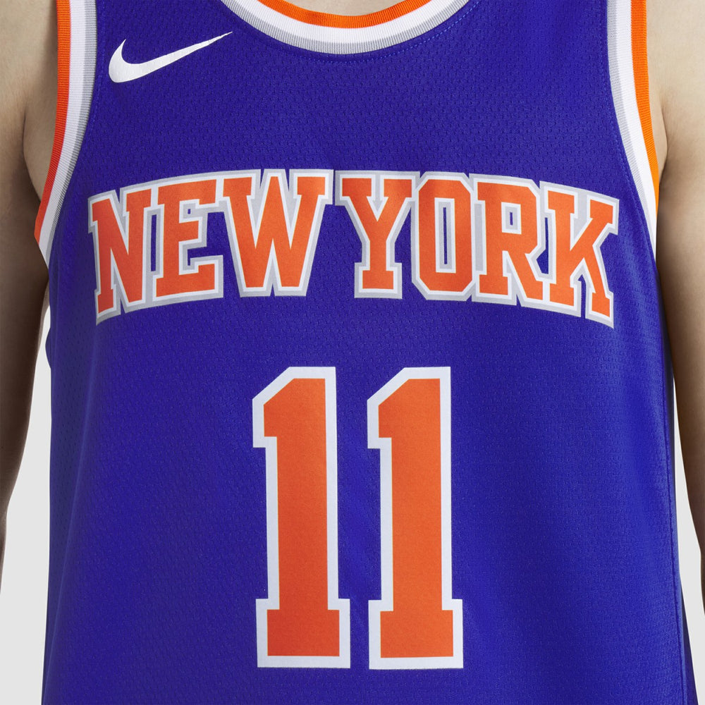 Nike Jalen Brunson New York Knicks Unisex Swingman Jersey Icon Edition Blue