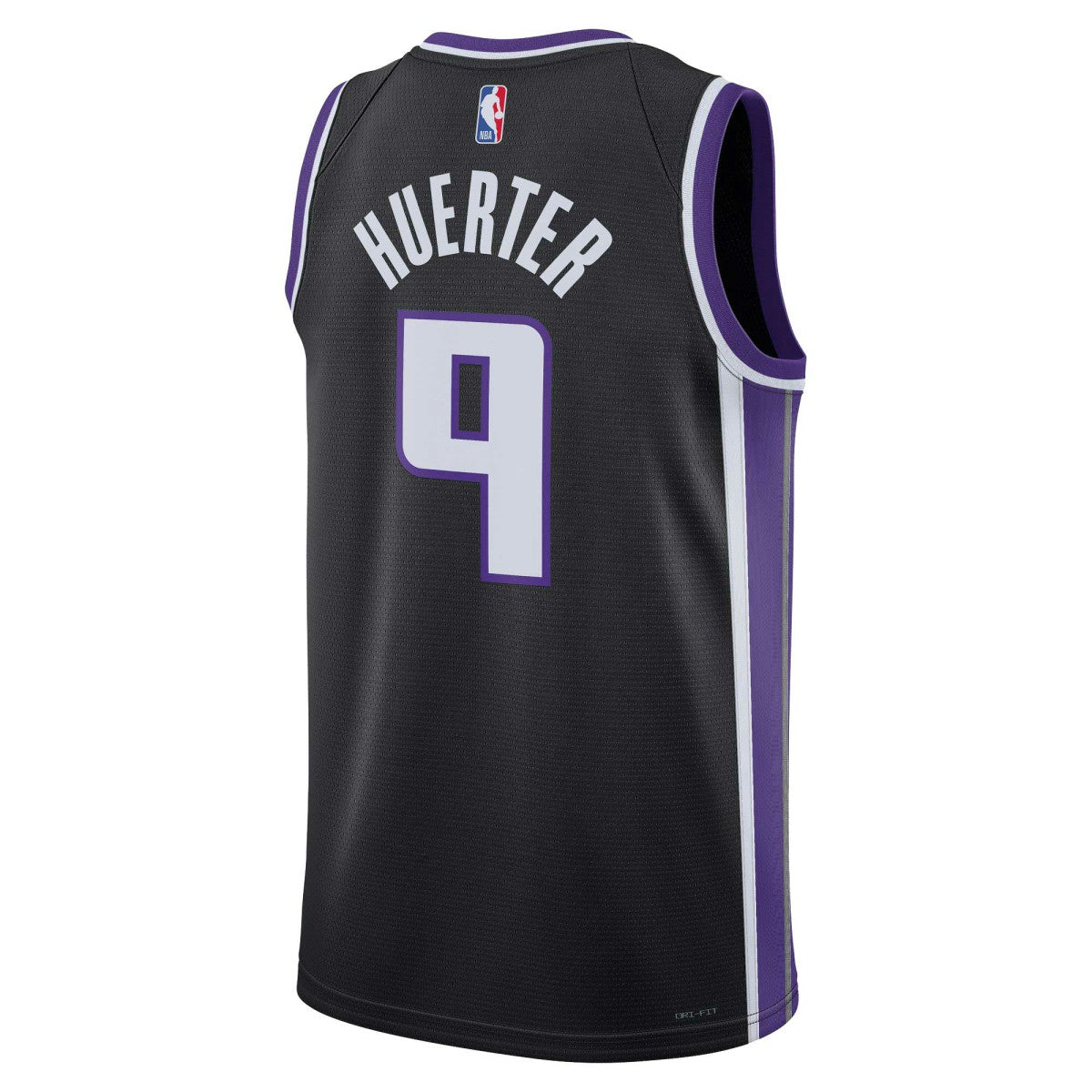 Nike Kevin Huerter Sacramento Kings Unisex Swingman Jersey Icon Edition Black