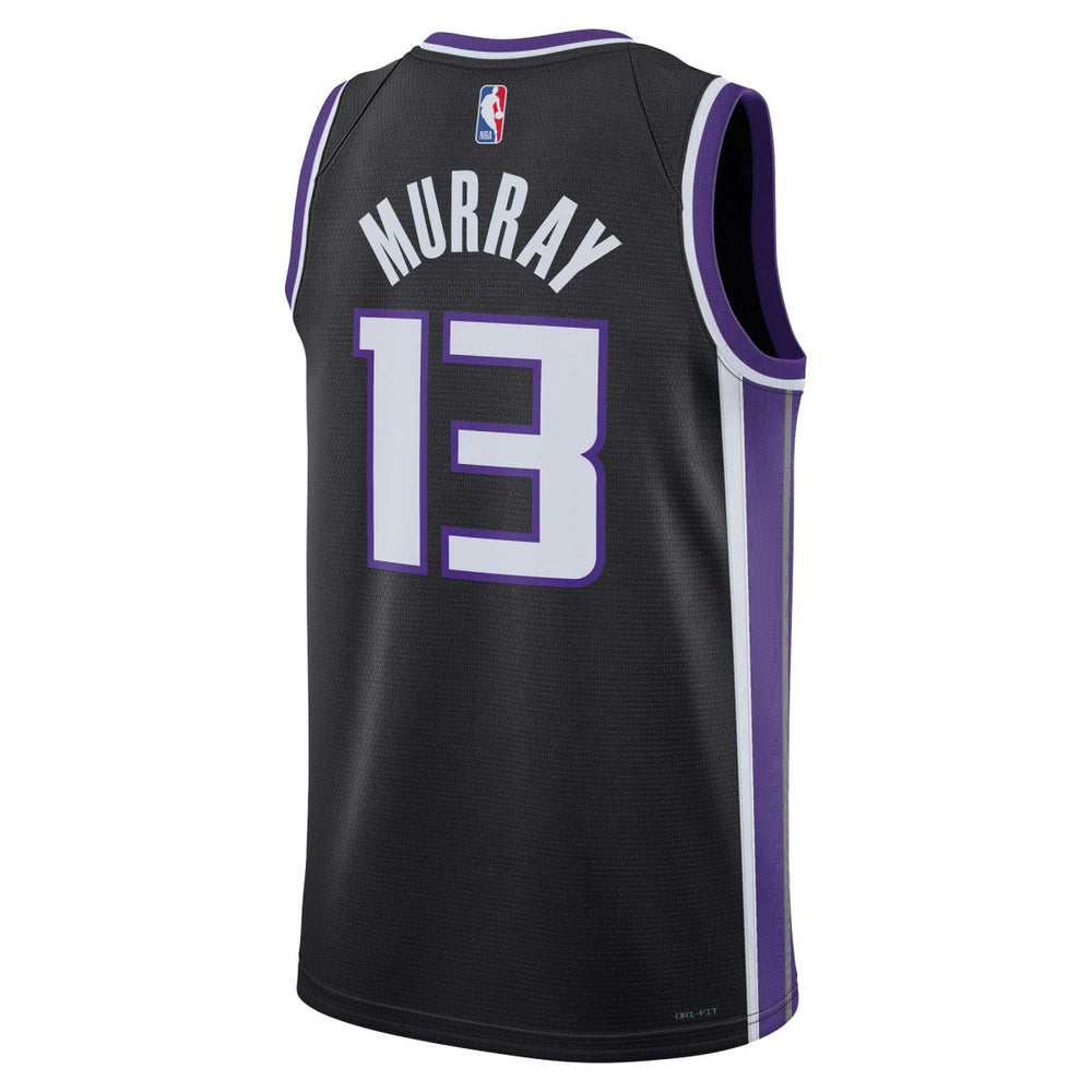 Nike Keegan Murray Sacramento Kings Unisex Swingman Jersey Icon Edition Black