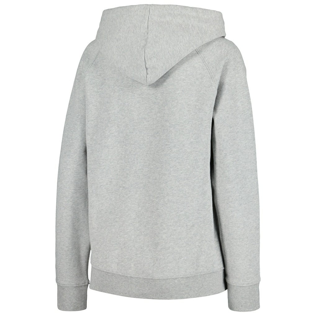 Buffalo Bills New Era Women's Floral Raglan Pullover Hoodie - Gray - NFL