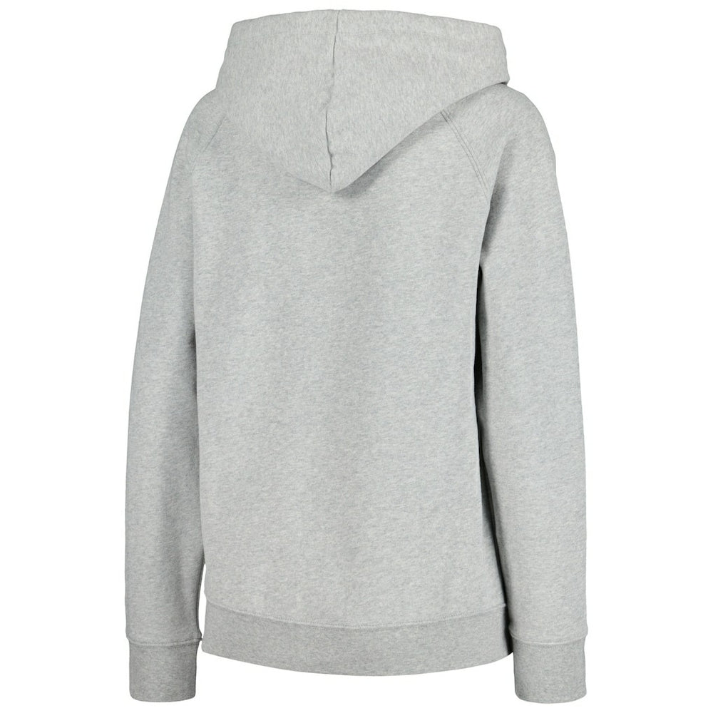 Buffalo Bills New Era Women's Floral Raglan Pullover Hoodie - Gray - NFL