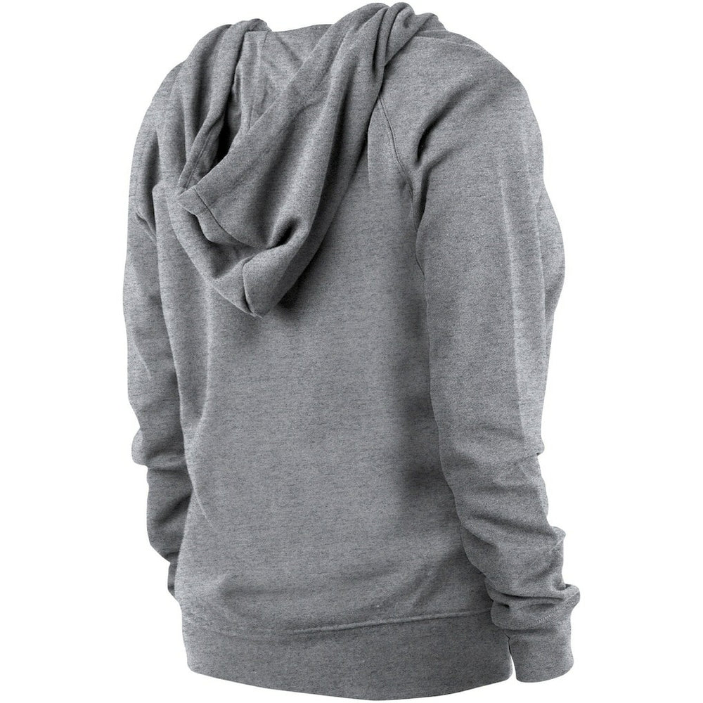 Cleveland Browns New Era Women's Floral Raglan Pullover Hoodie - Gray - NFL