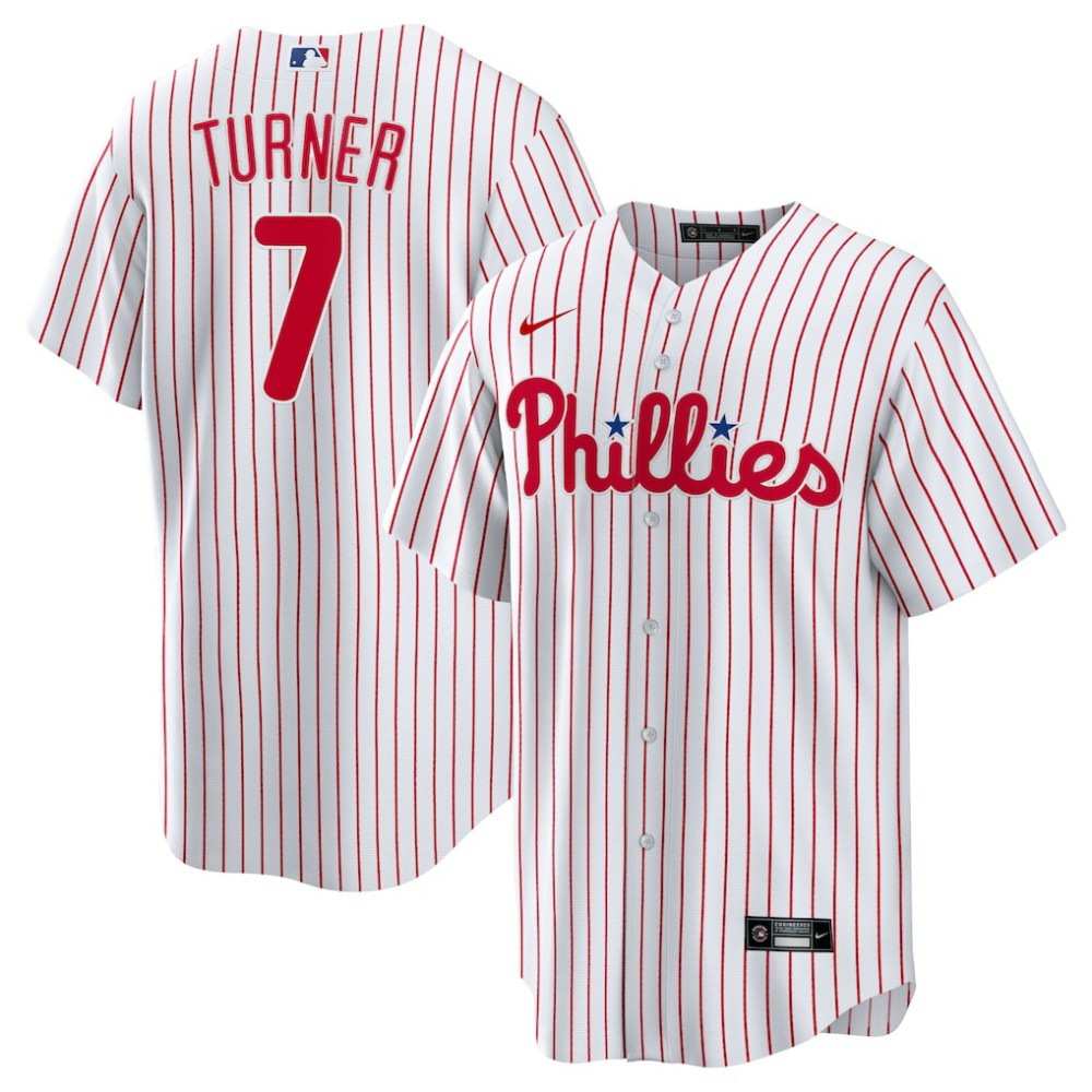 Trea Turner Philadelphia Phillies Nike Home Replica Player Jersey Outlet