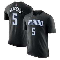 Nike Paolo Banchero Orlando Magic Icon 2022/23 Name & Number T-Shirt Black