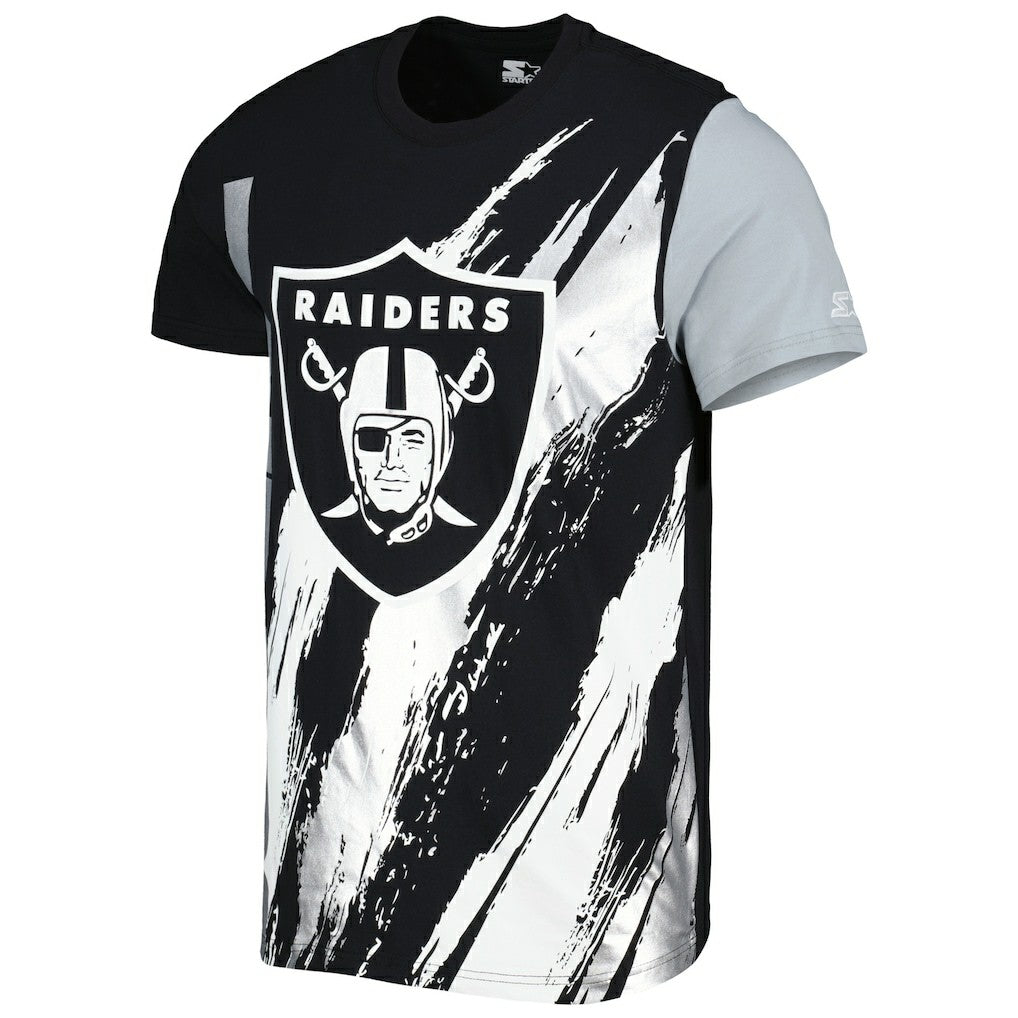 Las Vegas Raiders Starter Extreme Defender T-Shirt - Black - NFL