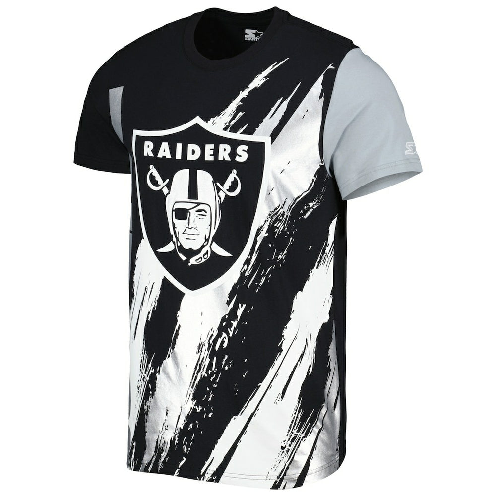 Las Vegas Raiders Starter Extreme Defender T-Shirt - Black - NFL