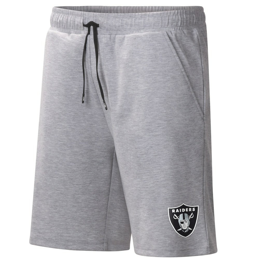 Las Vegas Raiders MSX by Michael Strahan Trainer Shorts - Heather Gray - NFL