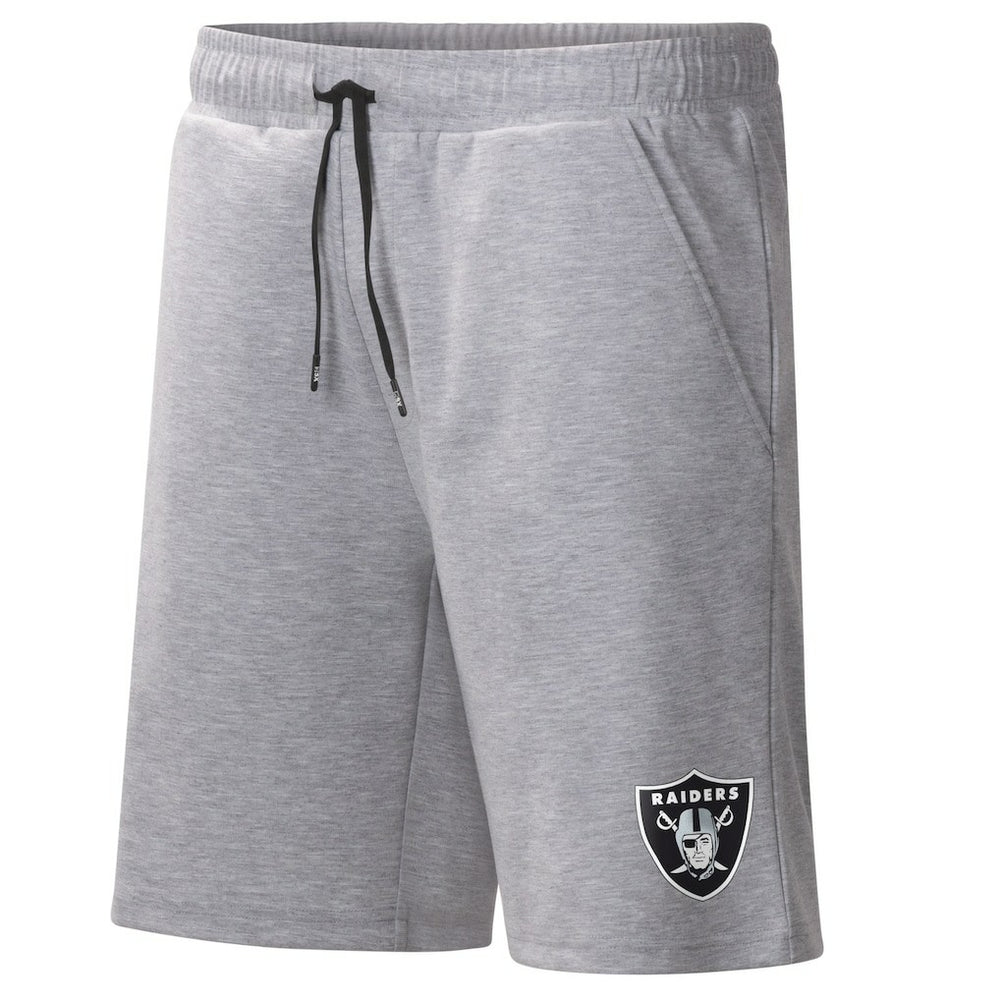 Las Vegas Raiders MSX by Michael Strahan Trainer Shorts - Heather Gray - NFL