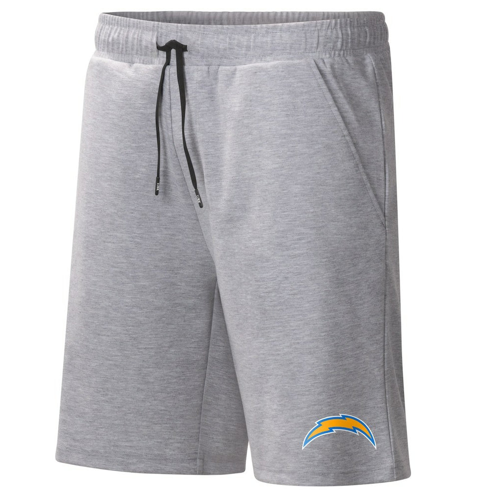 Los Angeles Chargers MSX by Michael Strahan Trainer Shorts - Heather Gray - NFL