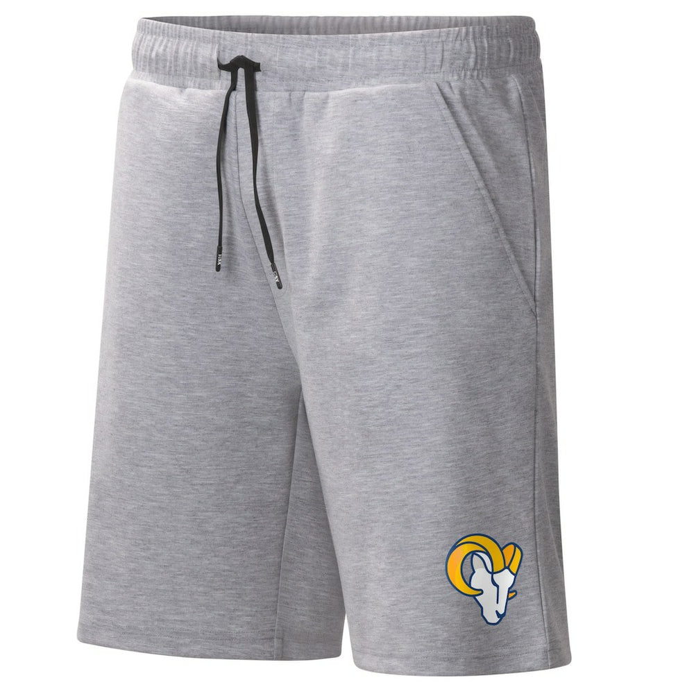 Los Angeles Rams MSX by Michael Strahan Trainer Shorts - Heather Gray - NFL