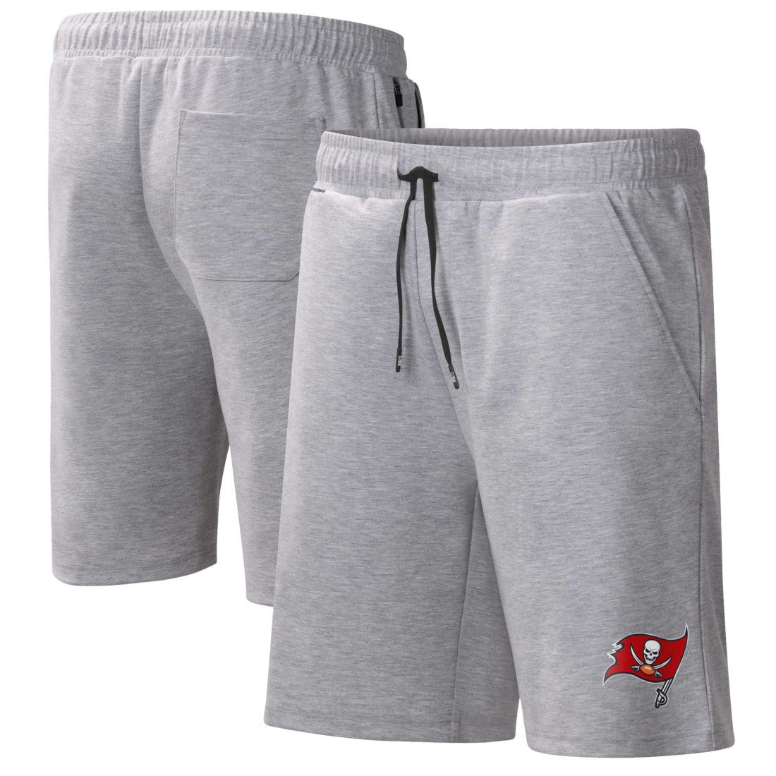 Tampa Bay Buccaneers MSX by Michael Strahan Trainer Shorts - Heather Gray - NFL