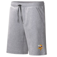 Minnesota Vikings MSX by Michael Strahan Trainer Shorts - Heather Gray - NFL