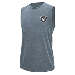 Las Vegas Raiders MSX by Michael Strahan Warm Up Sleeveless T-Shirt - Gray - NFL