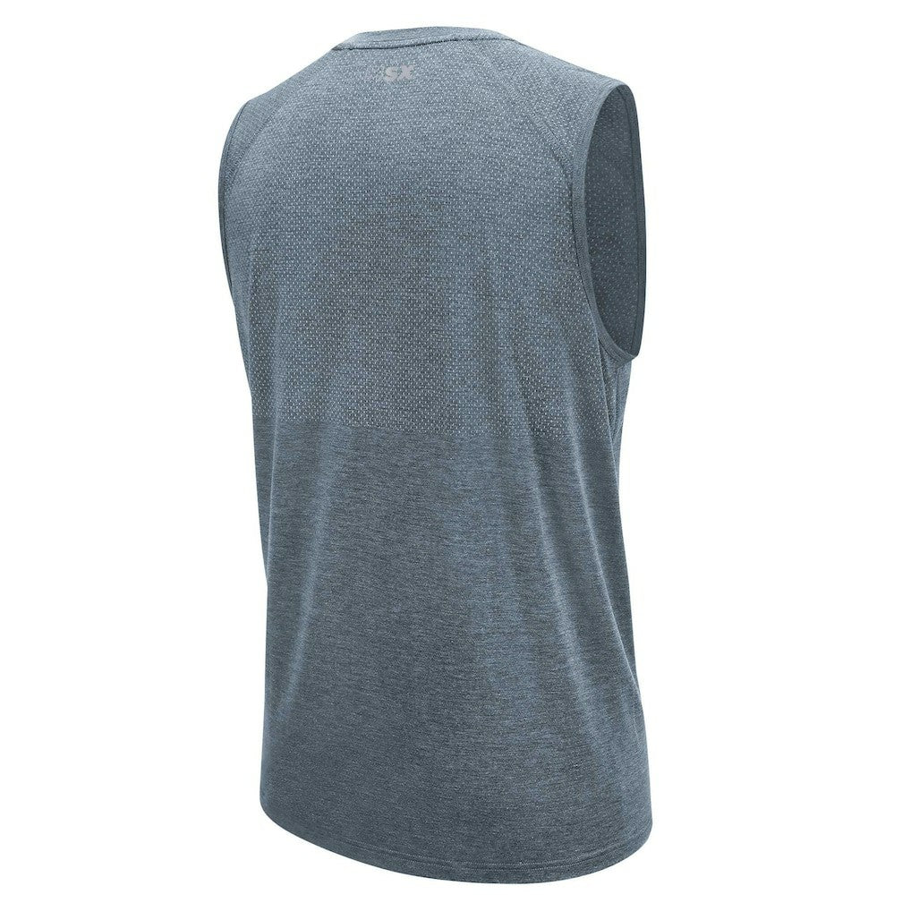New Orleans Saints MSX by Michael Strahan Warm Up Sleeveless T-Shirt - Gray - NFL