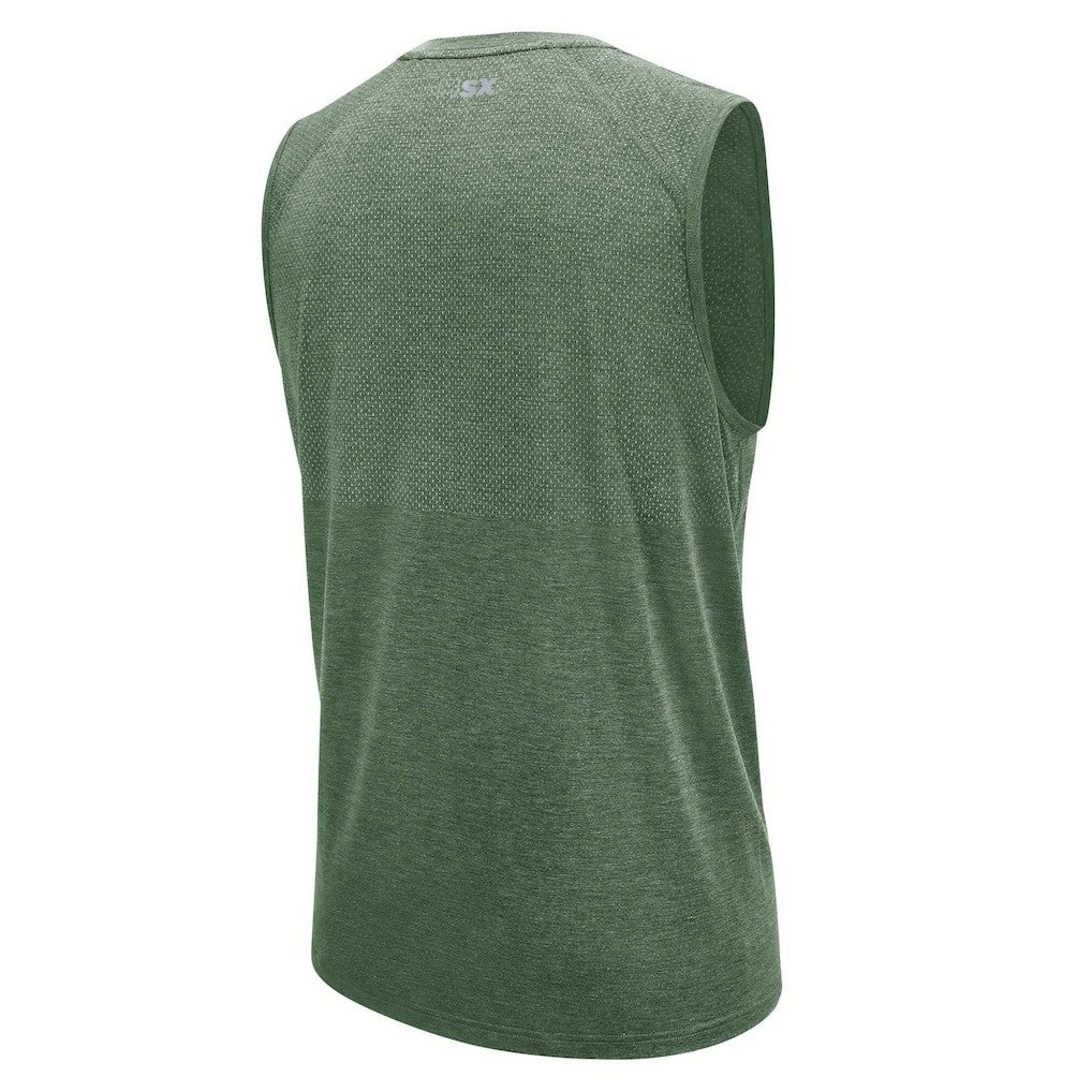 Green Bay Packers MSX by Michael Strahan Warm Up Sleeveless T-Shirt - Green - NFL