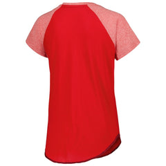 Washington Capitals Starter Women's Grand Slam Raglan Notch Neck T-Shirt - Red | NHL on sale