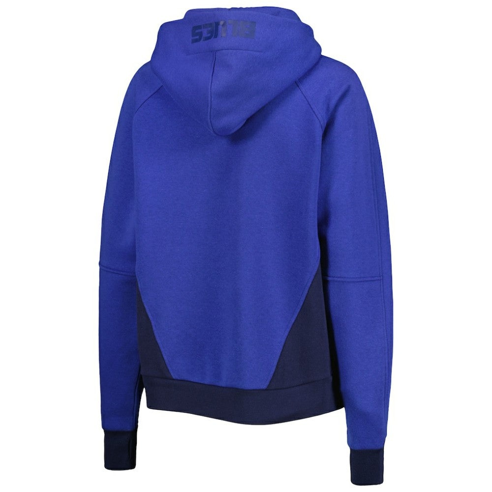 St. Louis Blues Starter Women's Wishbone Half-Zip Hoodie - Blue | NHL near me