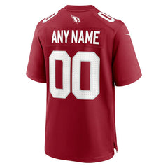 Arizona Cardinals Custom Game Jersey - Cardinal - Nike