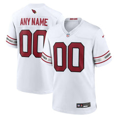 Arizona Cardinals Custom Game Jersey - White - Nike