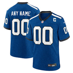 Indiana Nights Indianapolis Colts Alternate Custom Game Jersey - Blue - Nike