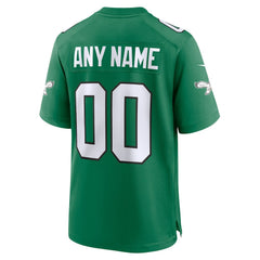 Philadelphia Eagles Alternate Custom Game Jersey - Kelly Green - Nike