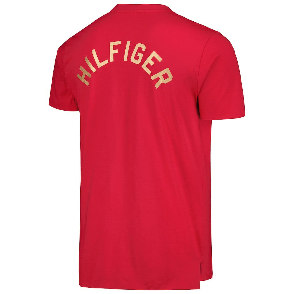 San Francisco 49ers Tommy Hilfiger Liam T-Shirt - Scarlet - NFL