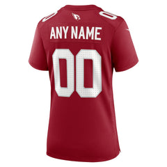 Arizona Cardinals Women's Custom Game Jersey - Cardinal - Nike